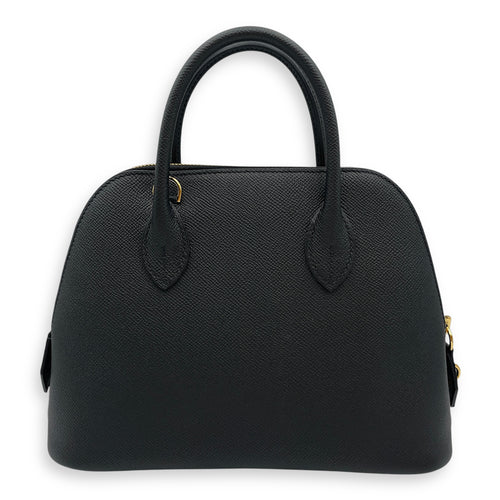 Bolide 25 Black in Epsom, Gold hardware