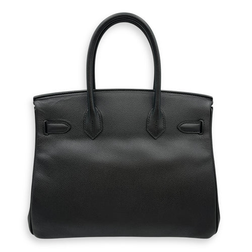 Birkin 30 Black in Epsom, Gold hardware