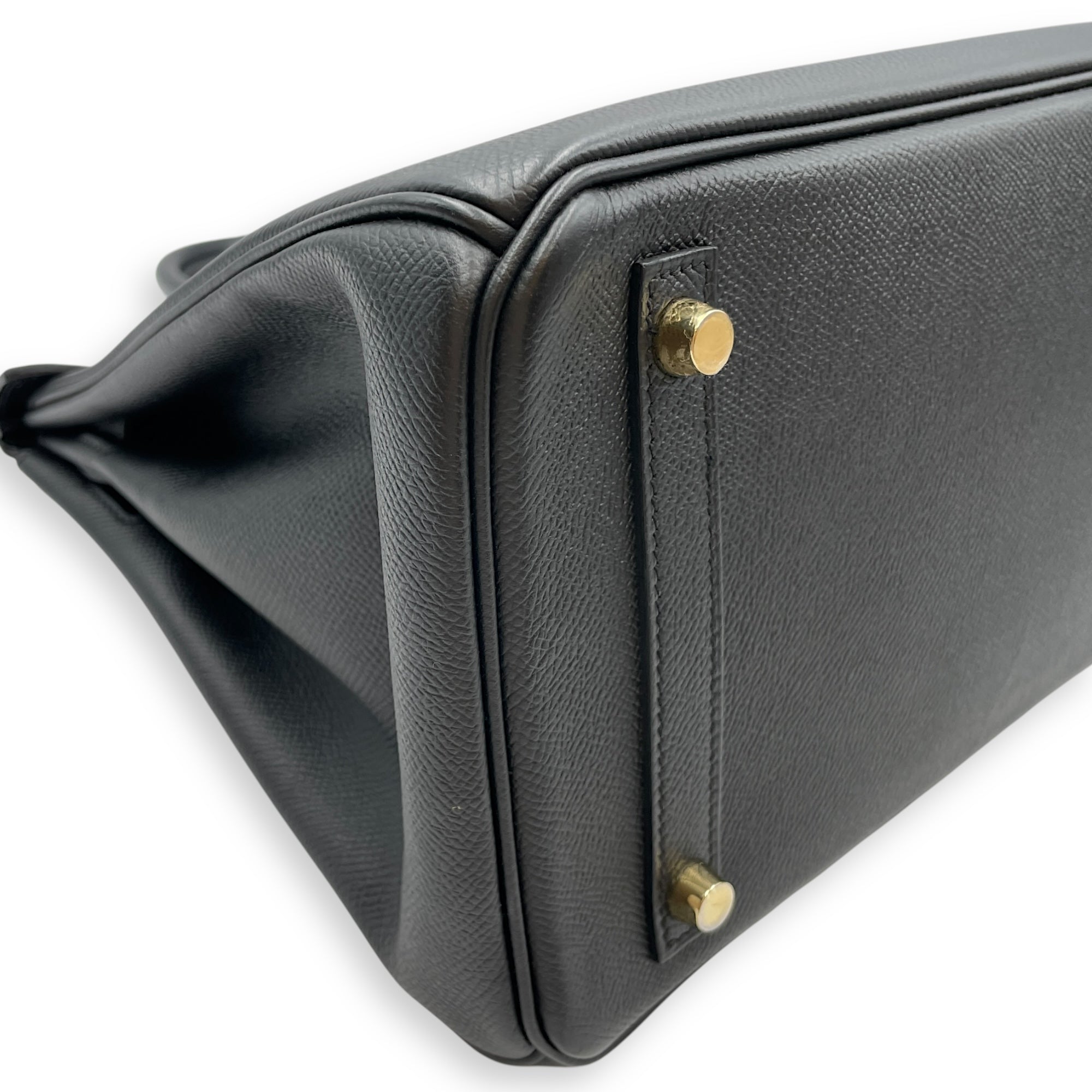 Birkin 30 Black in Epsom, Gold hardware