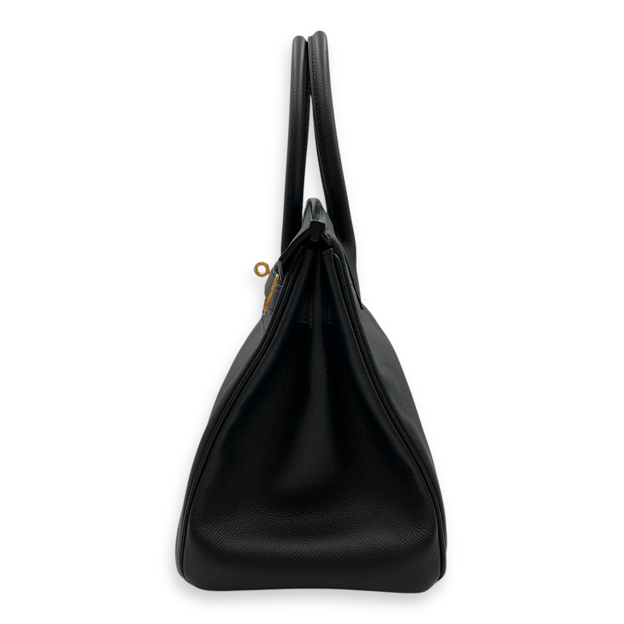 Birkin 30 Black in Epsom, Gold hardware