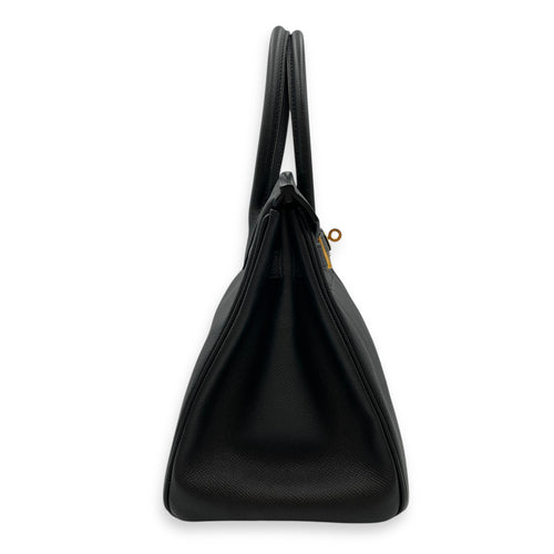 Birkin 30 Black in Epsom, Gold hardware