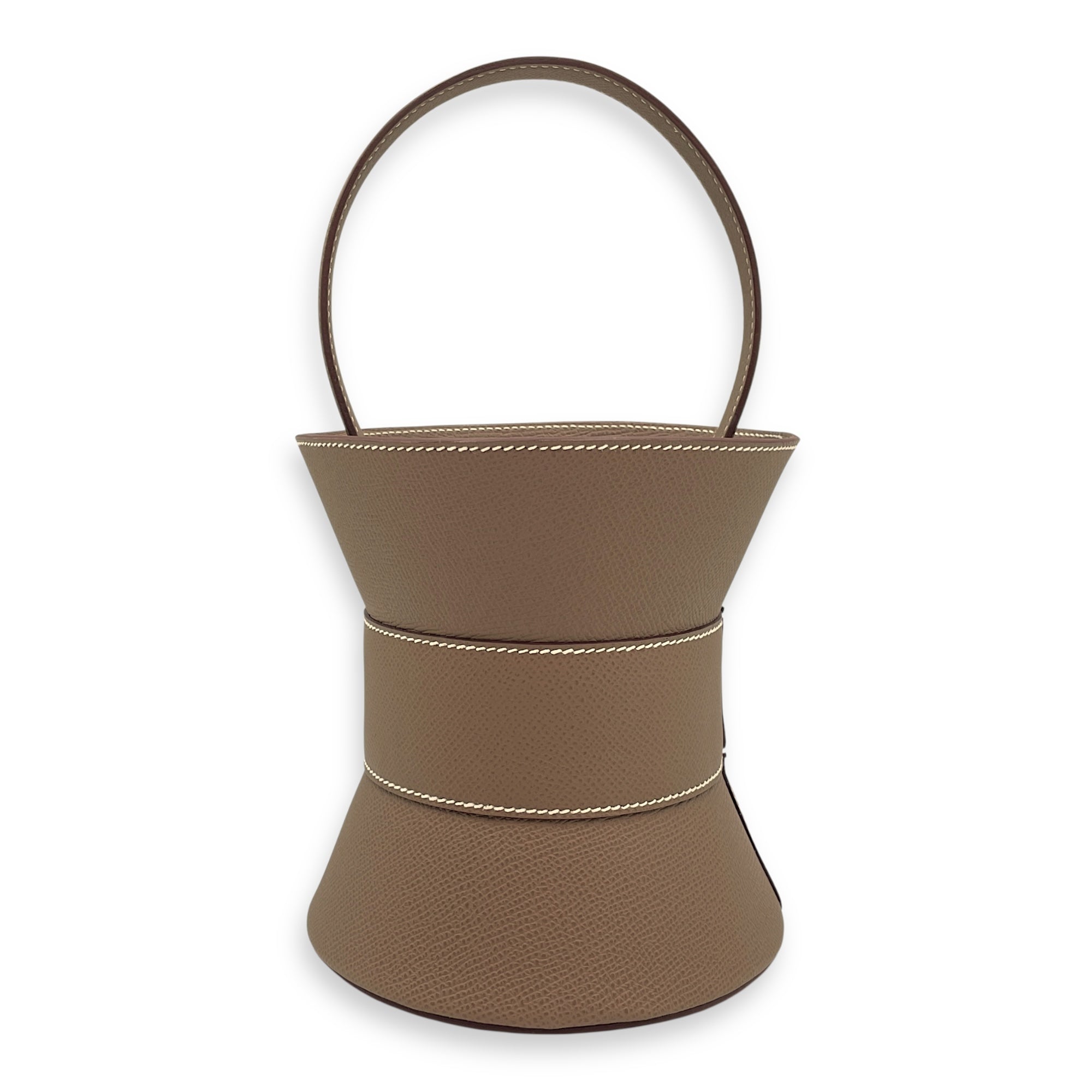 Medor Mini Etoupe in Epsom, Palladium hardware