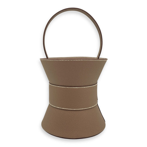 Medor  Mini  Etoupe  in Epsom Palladium hardware CL2510-15972 2