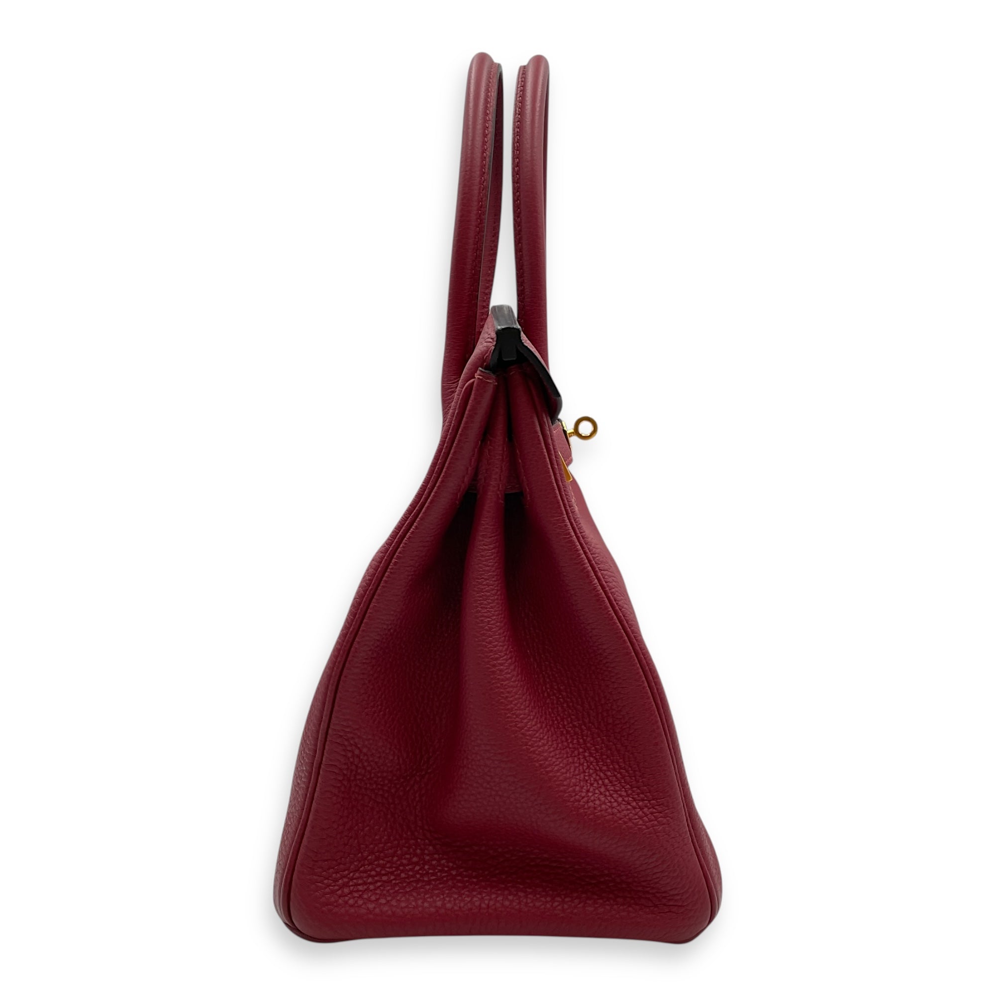 Birkin 30 Rouge Grenat in Togo, Gold hardware