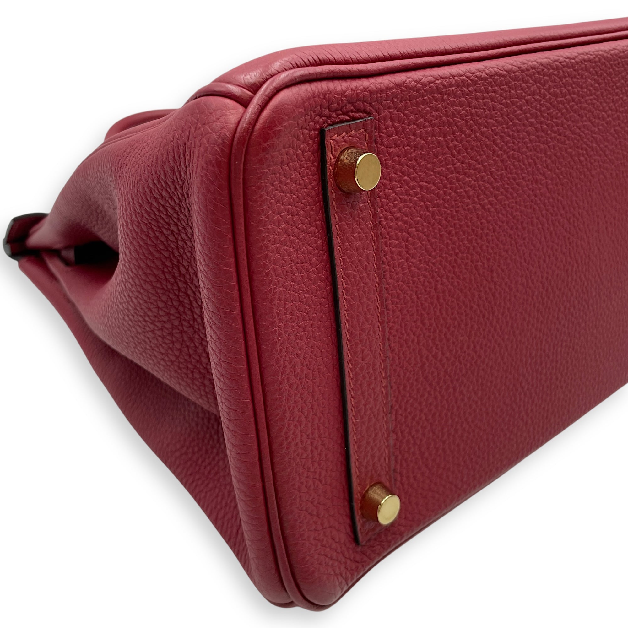 Birkin 30 Rouge Grenat in Togo, Gold hardware