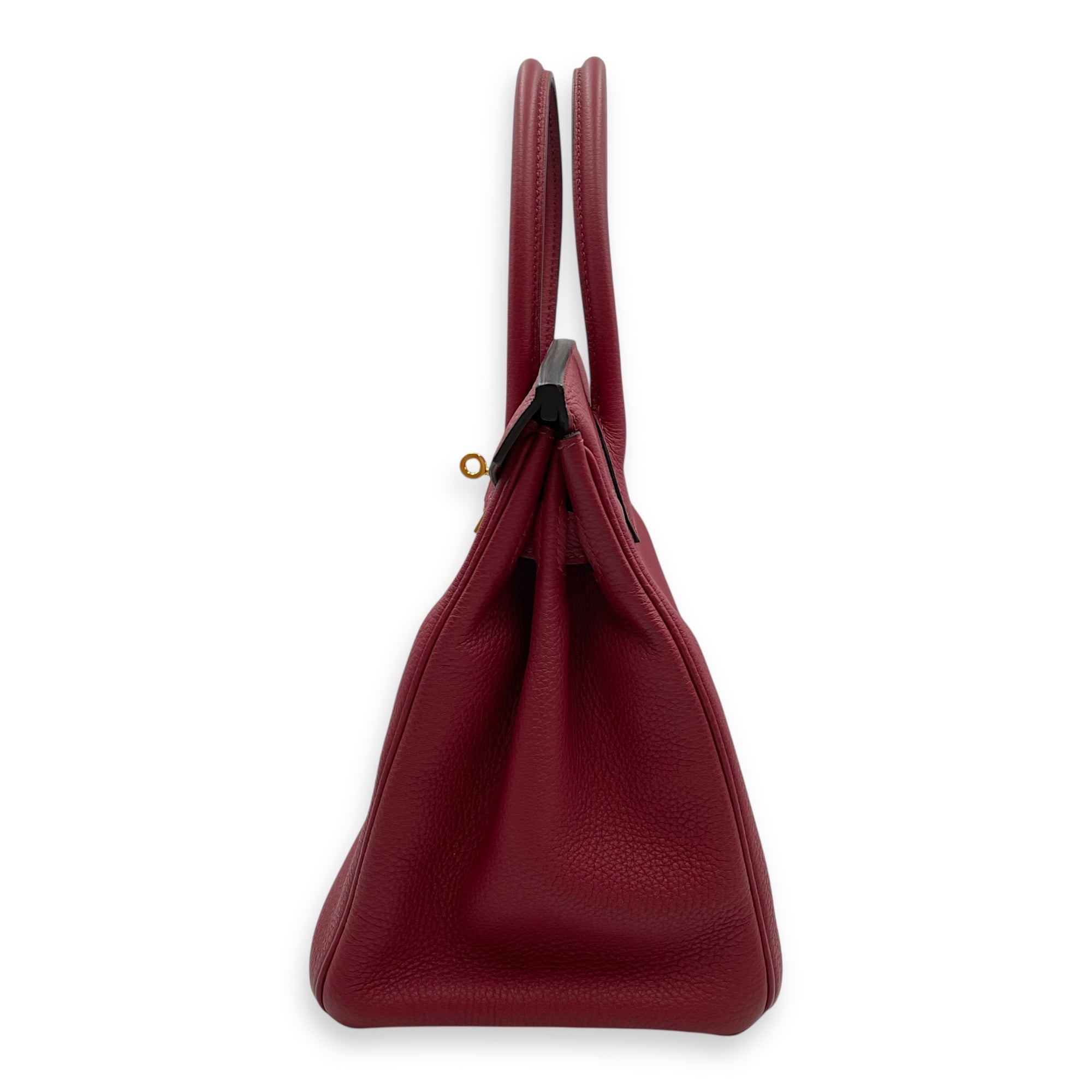 Birkin 30 Rouge Grenat in Togo, Gold hardware
