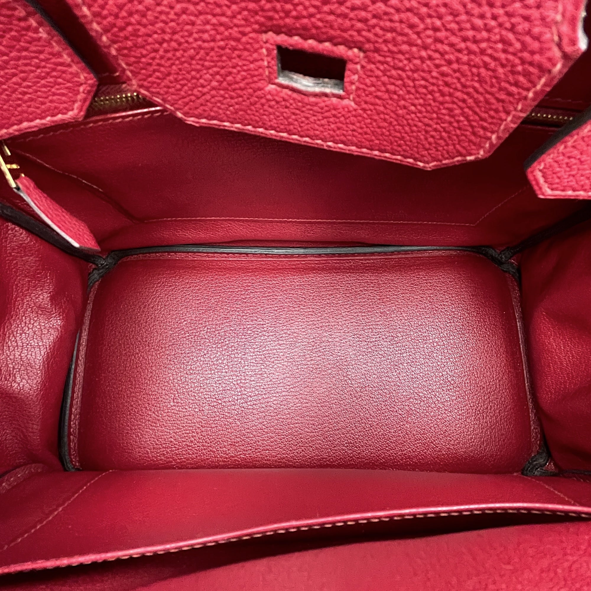 Birkin 30 Rouge Grenat in Togo, Gold hardware