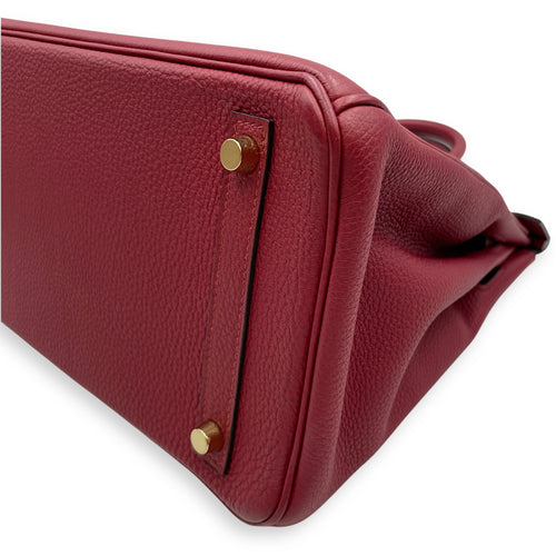 Birkin 30 Rouge Grenat in Togo, Gold hardware