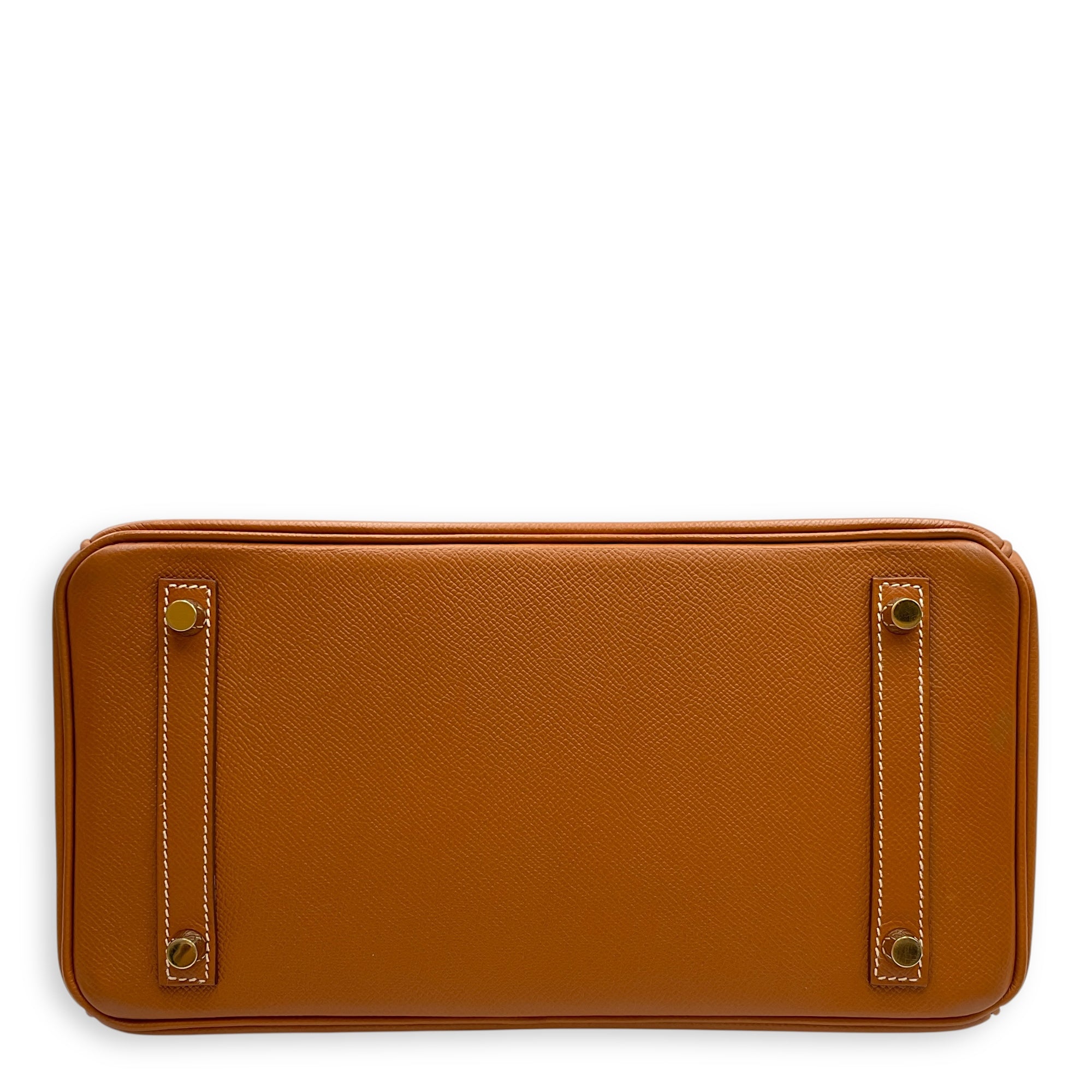 Birkin 30 Gold in Epsom, Gold hardware
