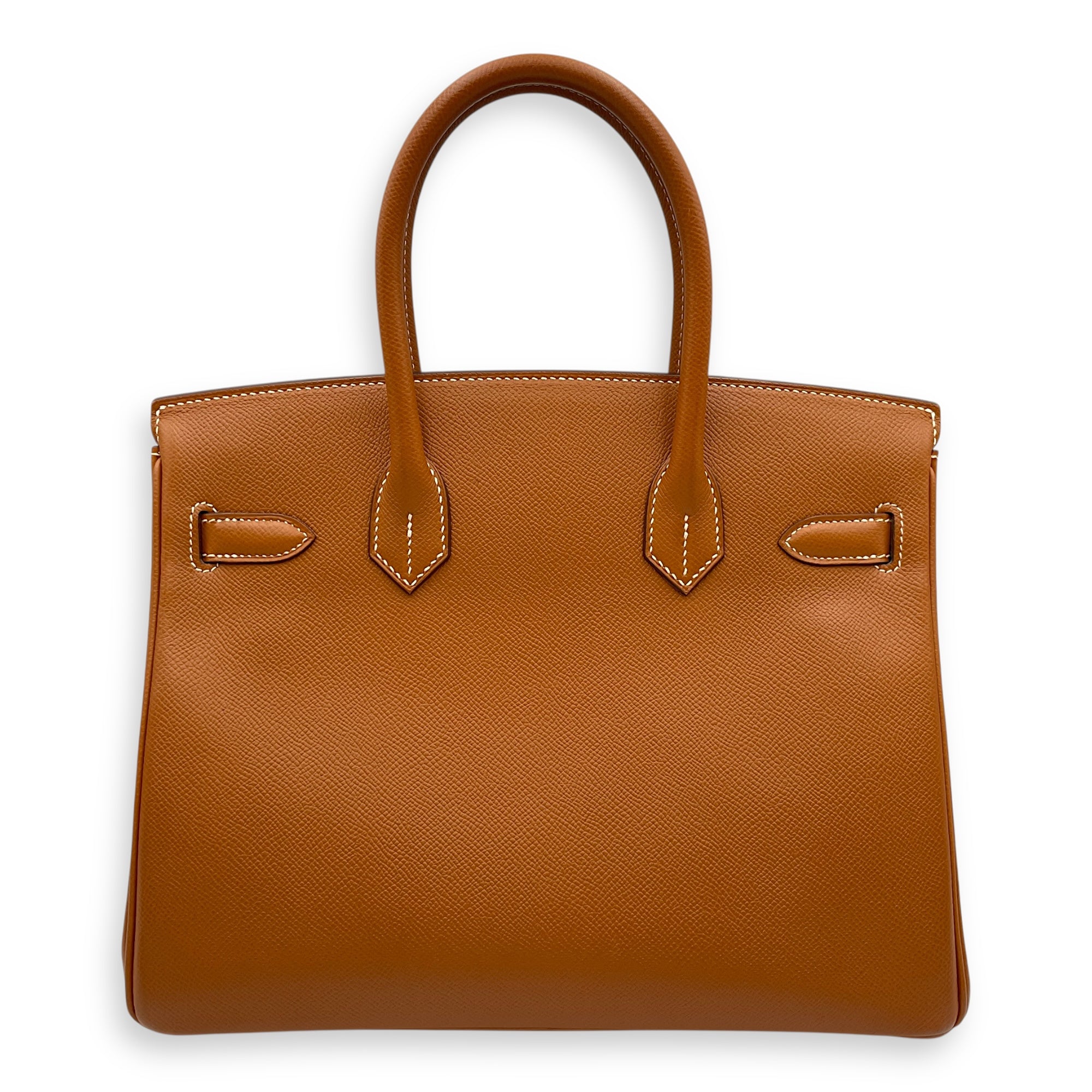Birkin 30 Gold in Epsom, Gold hardware