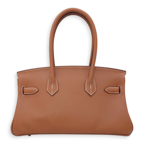 Shoulder Birkin 29 Gold in Evercolor, Gold hardware