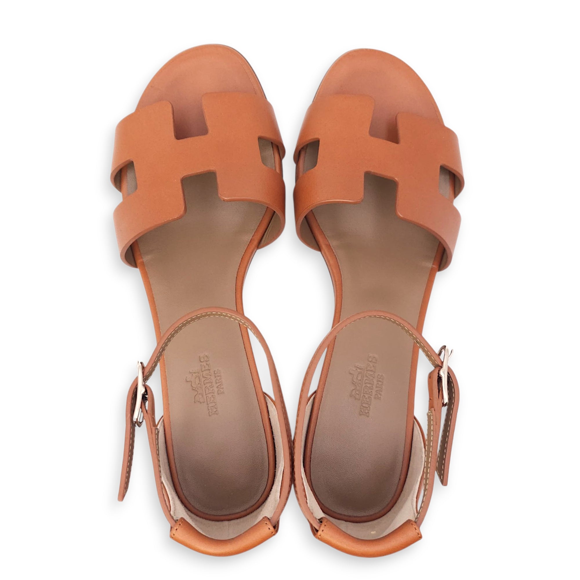 Encens 50 37 Naturel Sandal in Calfskin
