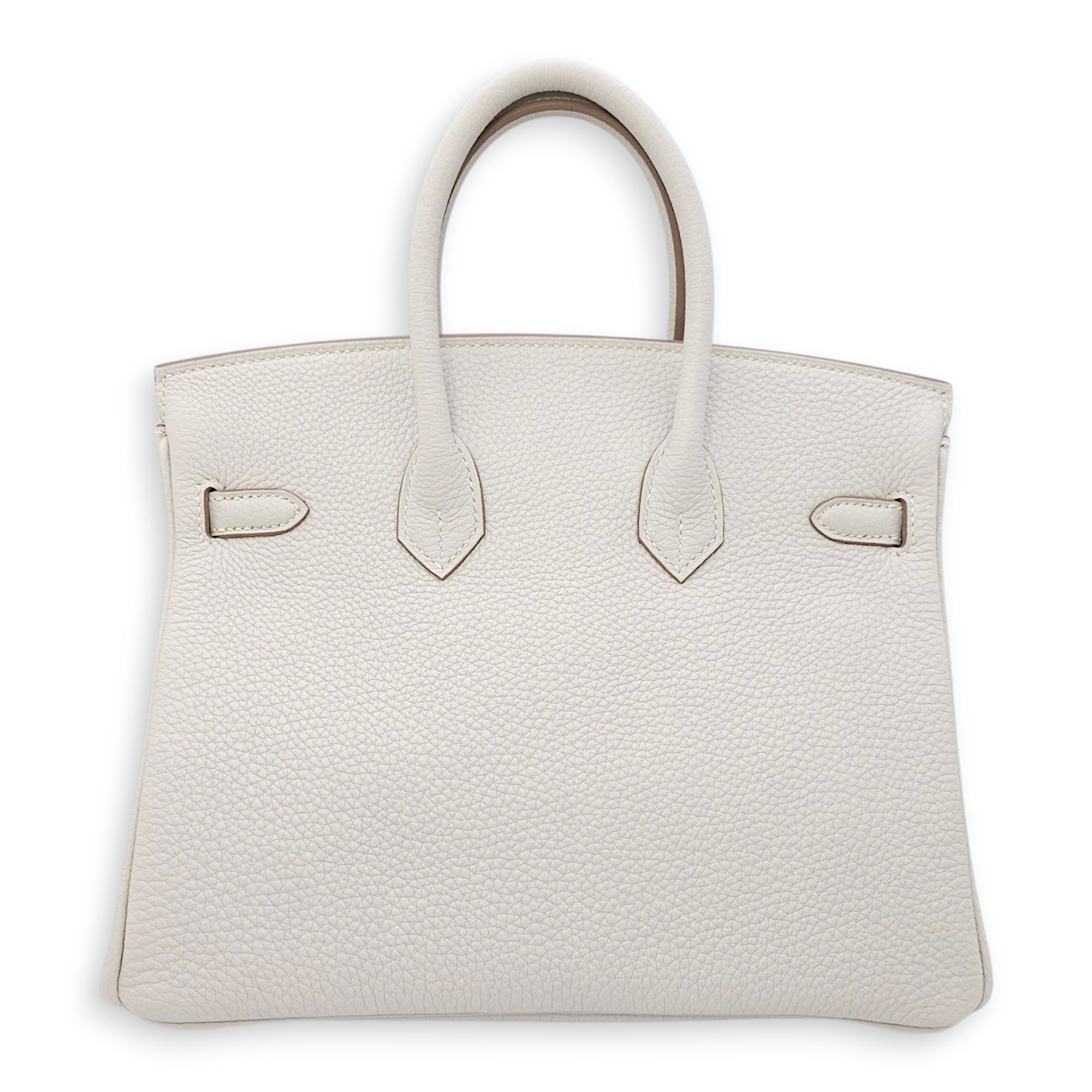 Birkin 25 Gris Pale in Togo, Gold hardware