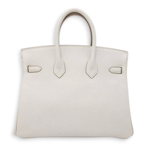Birkin 25 Gris Pale in Togo, Gold hardware
