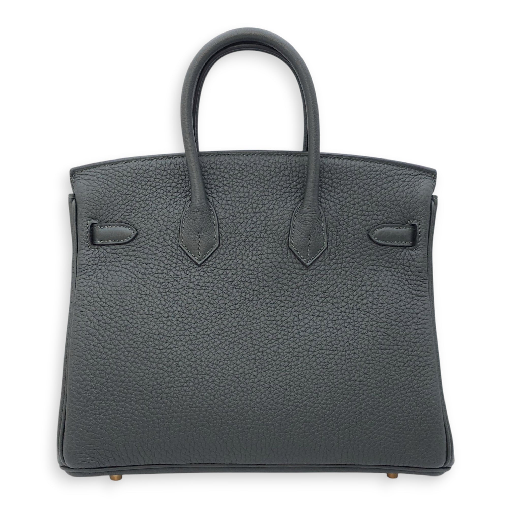 Birkin 25 Vert Fonce in Togo, Gold hardware