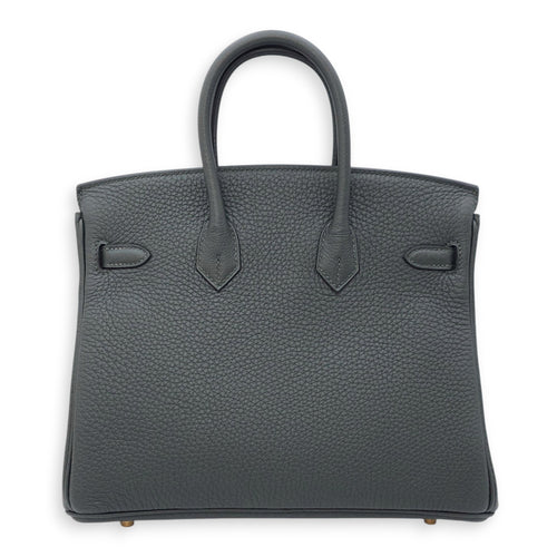 Birkin 25 Vert Fonce in Togo, Gold hardware