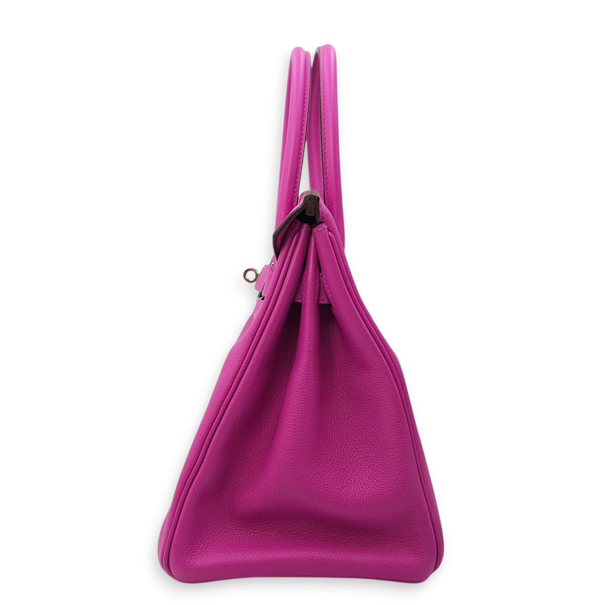 Birkin 30 Magnolia in Novillo, Palladium hardware