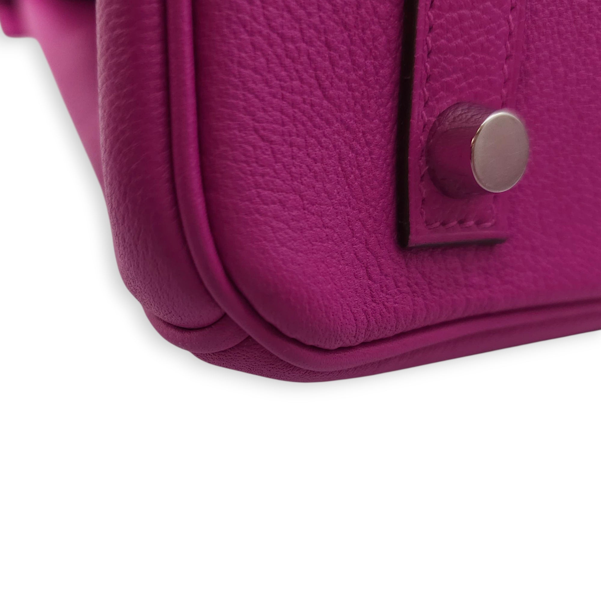Birkin 30 Magnolia in Novillo, Palladium hardware