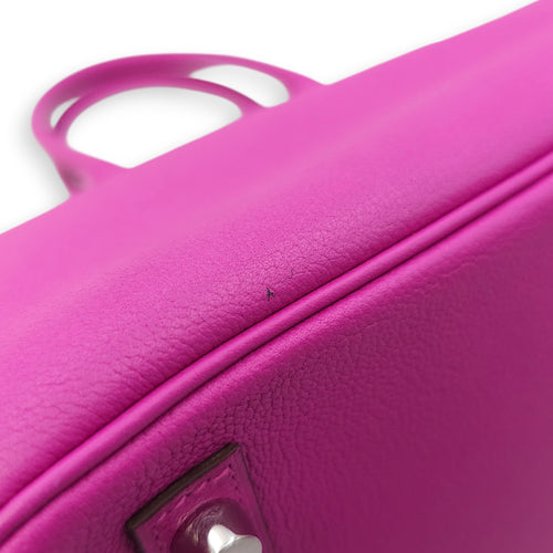 Birkin 30 Magnolia in Novillo, Palladium hardware