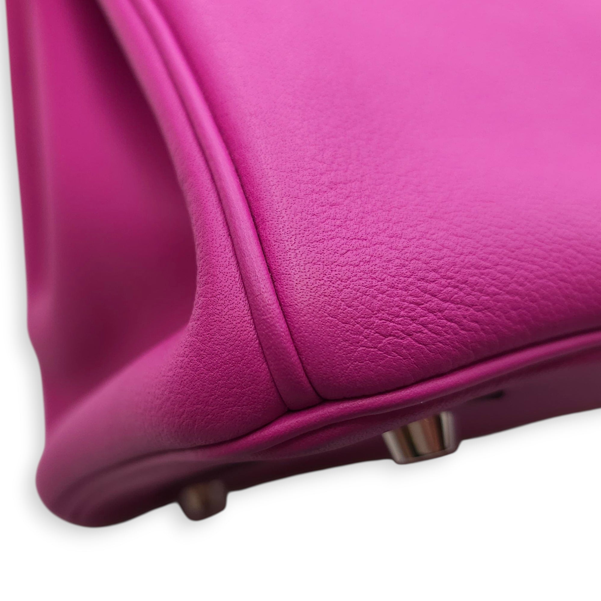 Birkin 30 Magnolia in Novillo, Palladium hardware