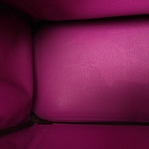 Birkin 30 Magnolia in Novillo, Palladium hardware