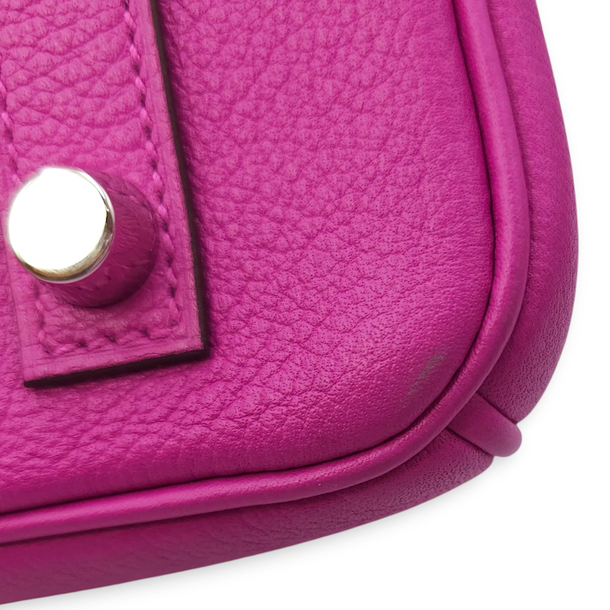 Birkin 30 Magnolia in Novillo, Palladium hardware