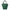 Picotin 18 Vert Moyen in Clemence, Palladium hardware