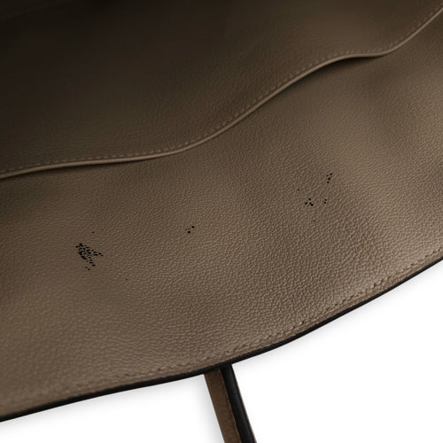 Birkin 35 Gris Tourterelle in Togo, Palladium hardware