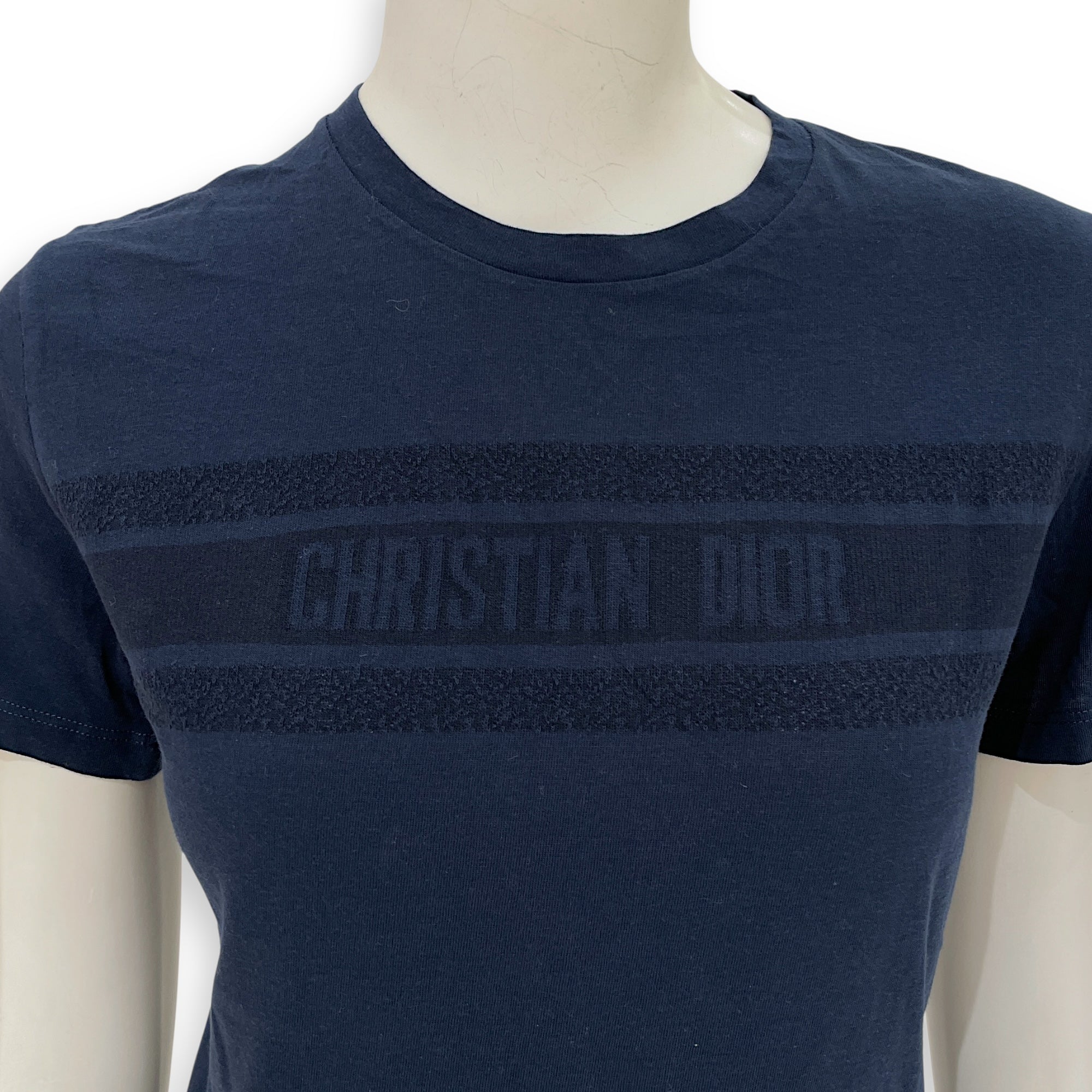 T Shirt XS Dark Blue Ready-To-Wear in Cotton