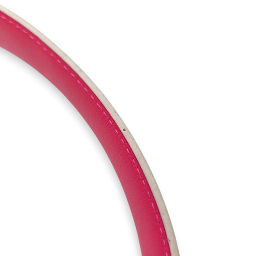 Monogram Brown/Pink Strap in Canvas, Gold hardware