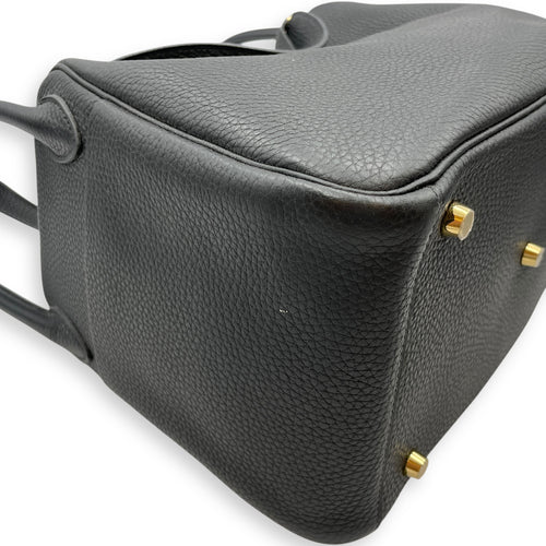 Lindy 30 Black in Clemence, Gold hardware