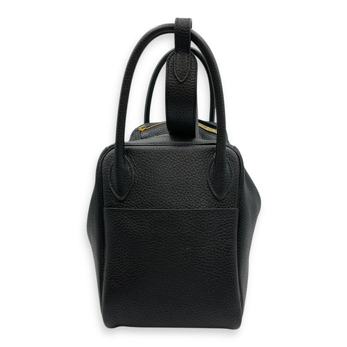 Lindy 30 Black in Clemence, Gold hardware