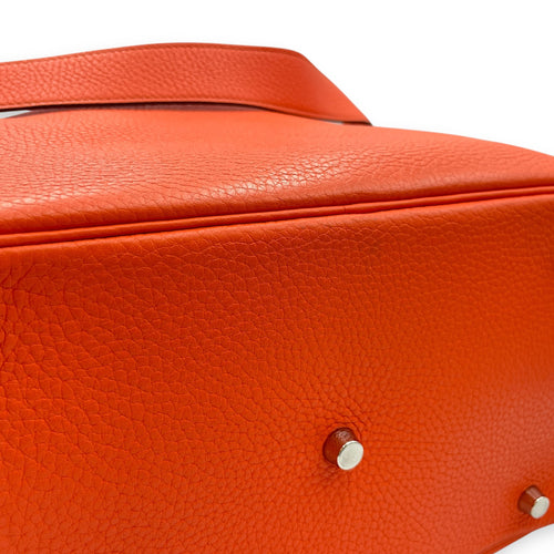 Lindy Verso 30 Orange Poppy/Bordeaux in Clemence, Palladium hardware