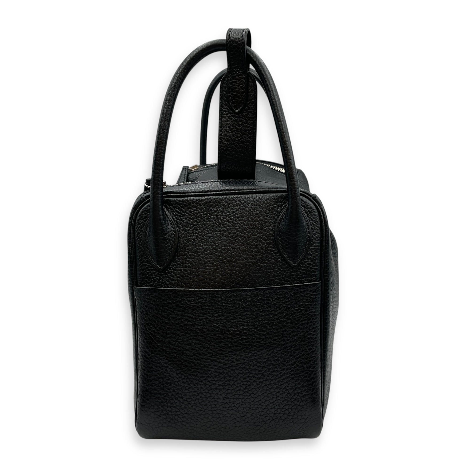 Lindy 30 Black in Clemence, Palladium hardware