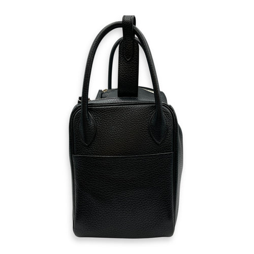 Lindy 30 Black in Clemence, Palladium hardware