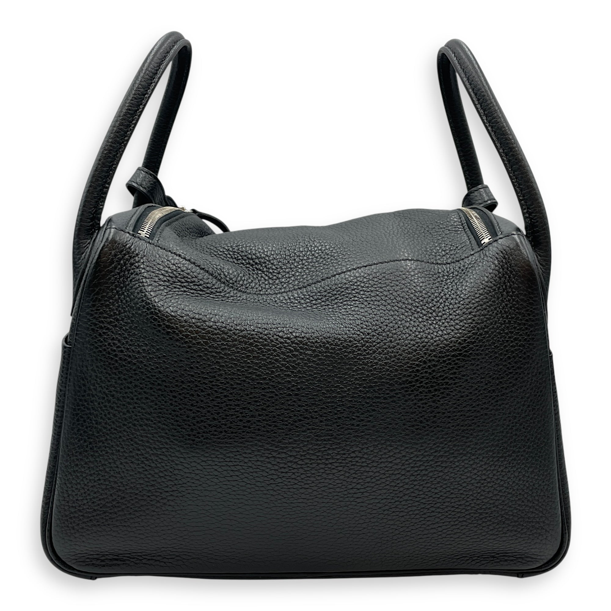 Lindy 30 Black in Clemence, Palladium hardware