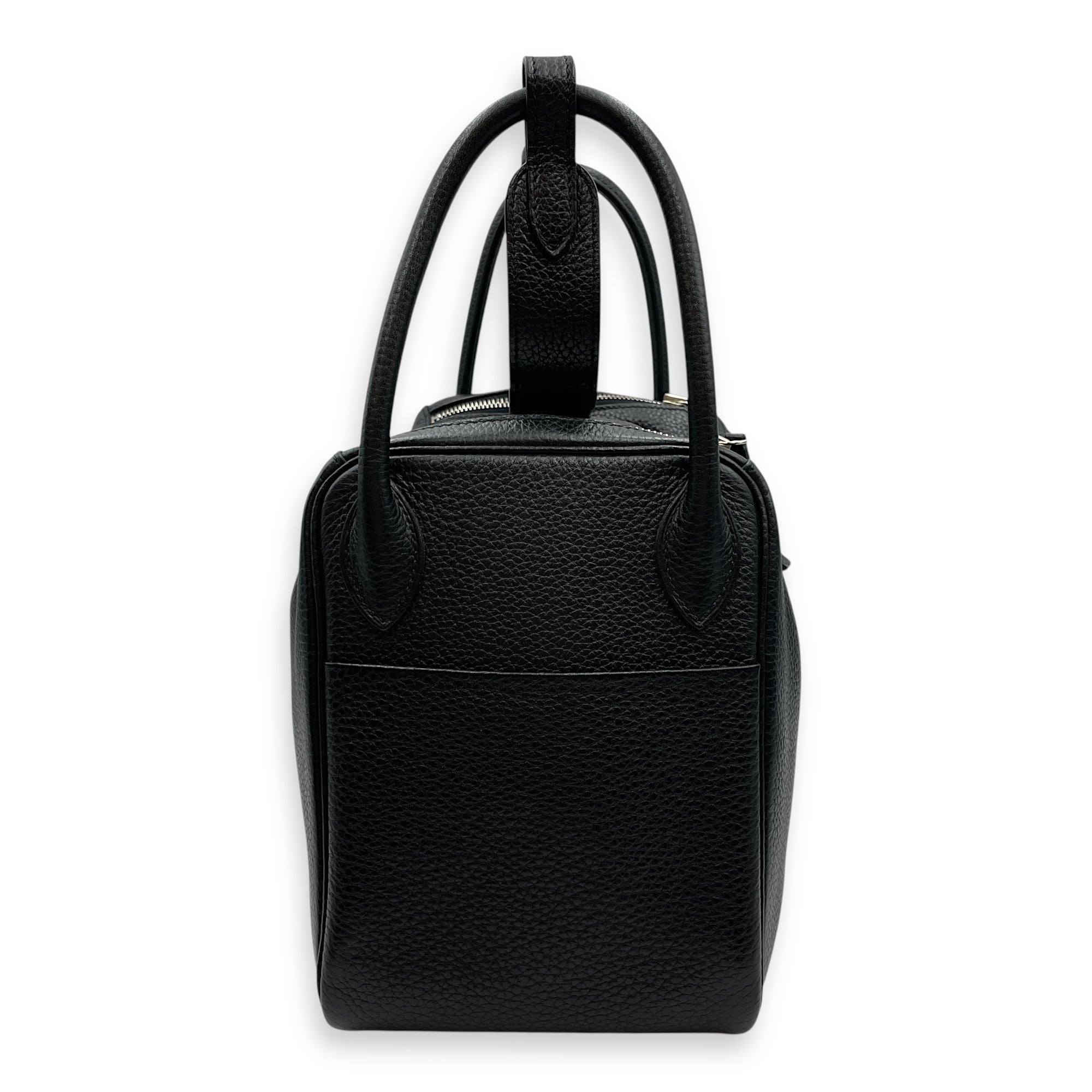 Lindy 30 Black in Clemence, Palladium hardware