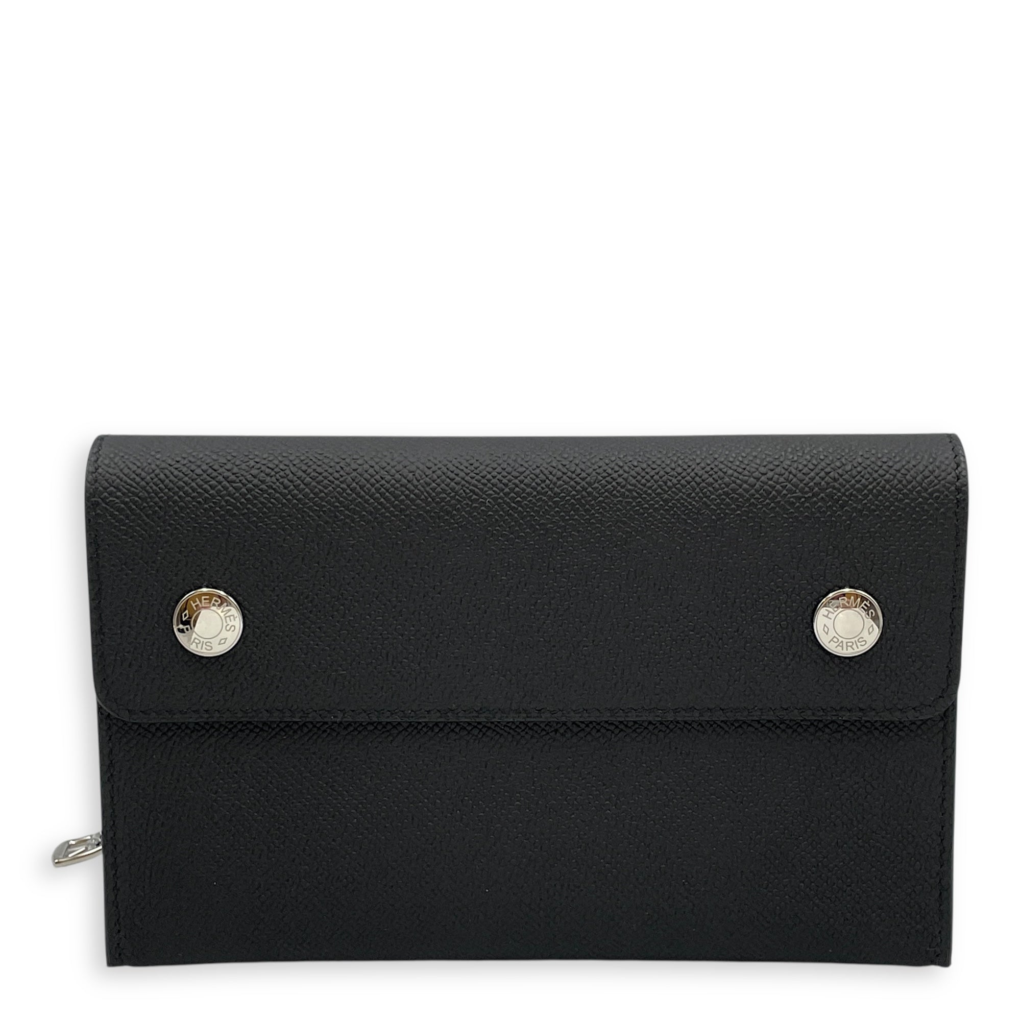 Hermesnap Black in Epsom, Palladium hardware