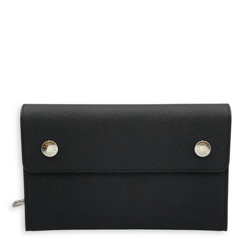Hermesnap Black in Epsom, Palladium hardware