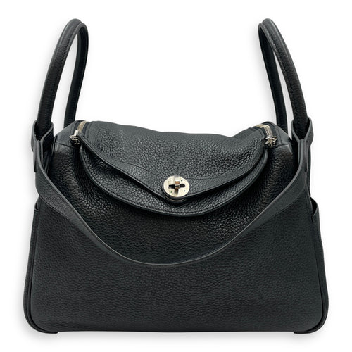 Lindy 30 Black in Clemence, Palladium hardware