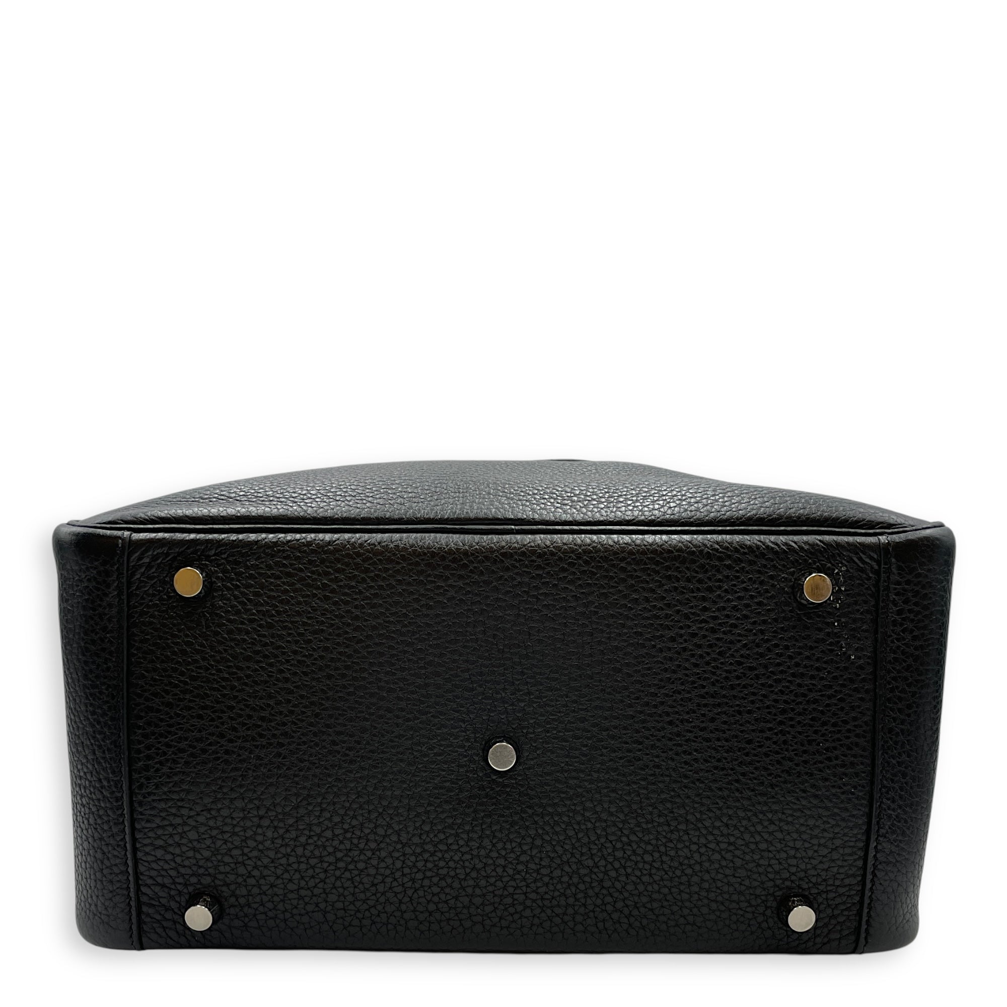 Lindy 30 Black in Clemence, Palladium hardware