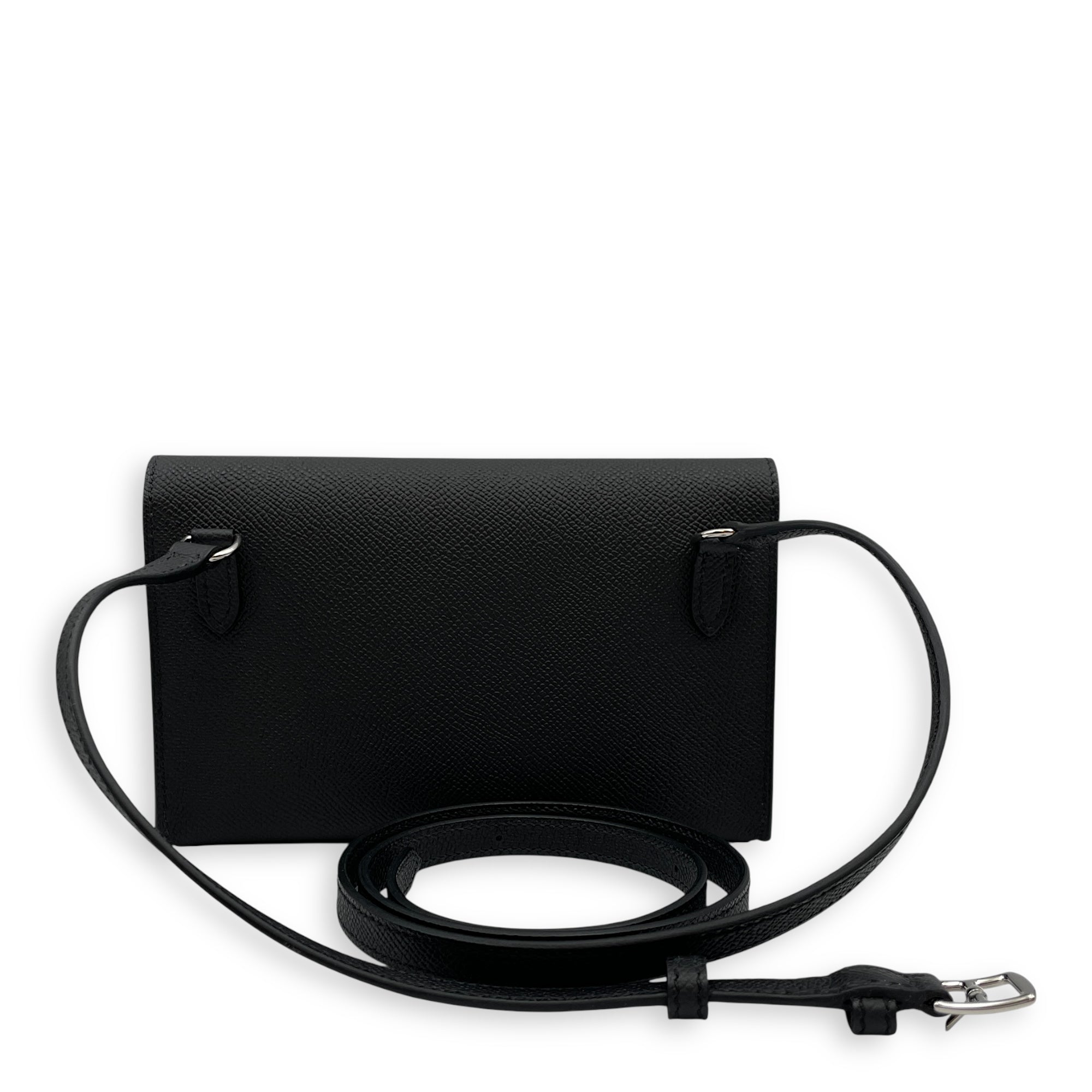 Hermesnap Black in Epsom, Palladium hardware