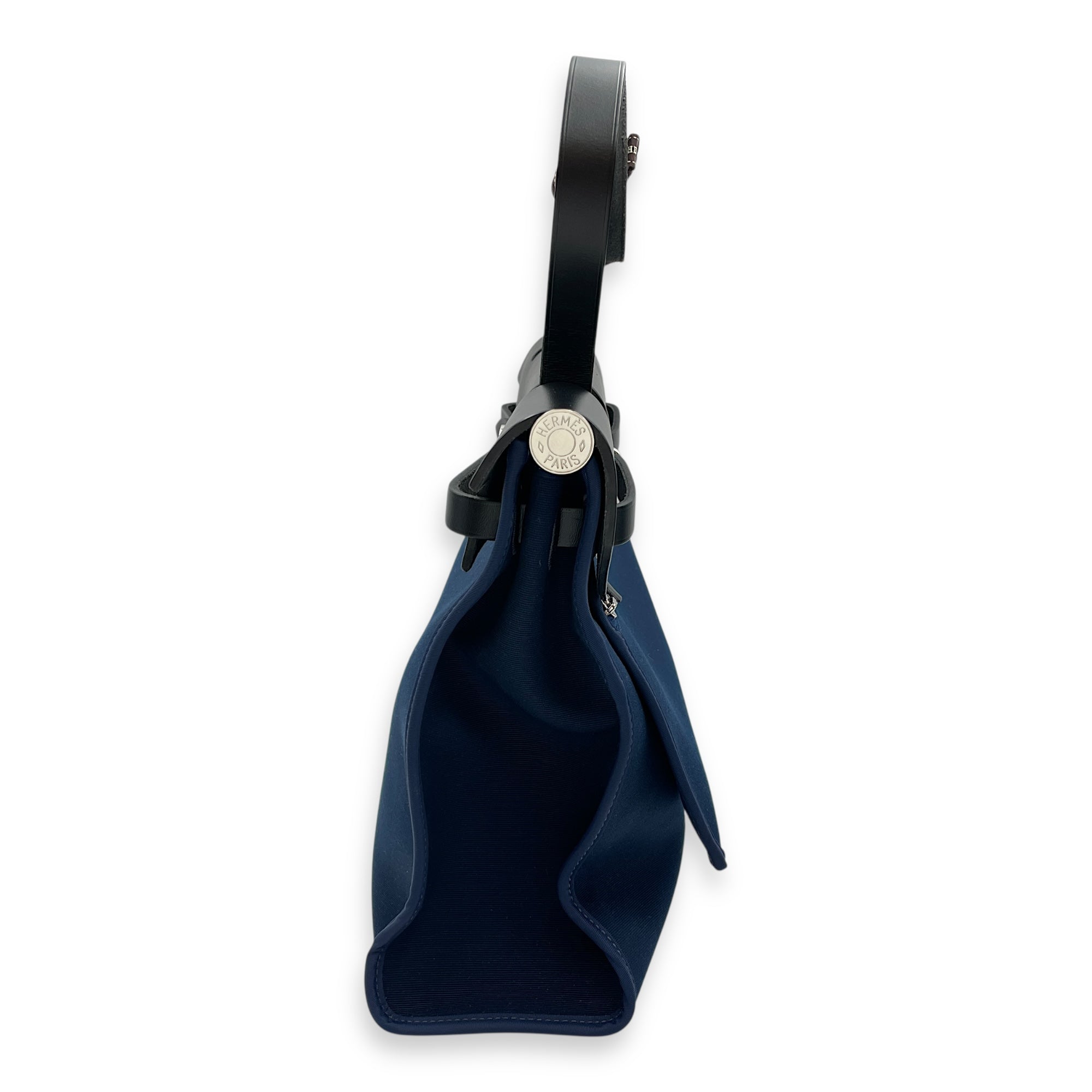 Herbag 31 Blue De Malte/Noir in Toile/Vache Hunter, Palladium hardware
