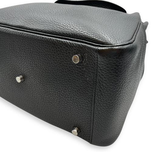Lindy 30 Black in Clemence, Palladium hardware