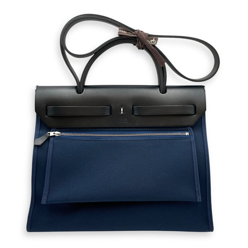 Herbag 31 Blue De Malte/Noir in Toile/Vache Hunter, Palladium hardware