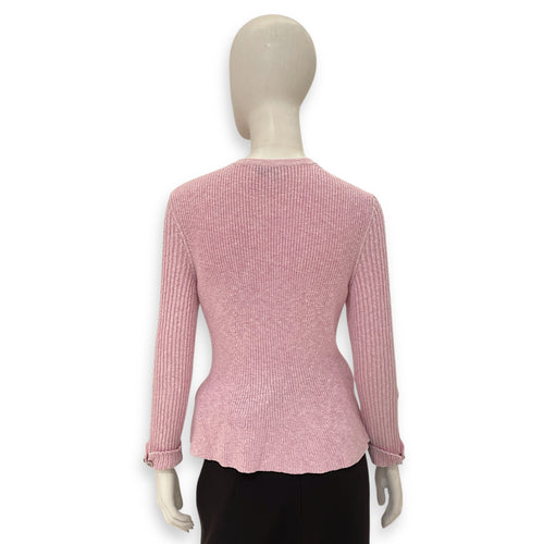 2023P CC Cardigan 36 Pink Ready-To-Wear in Cupro