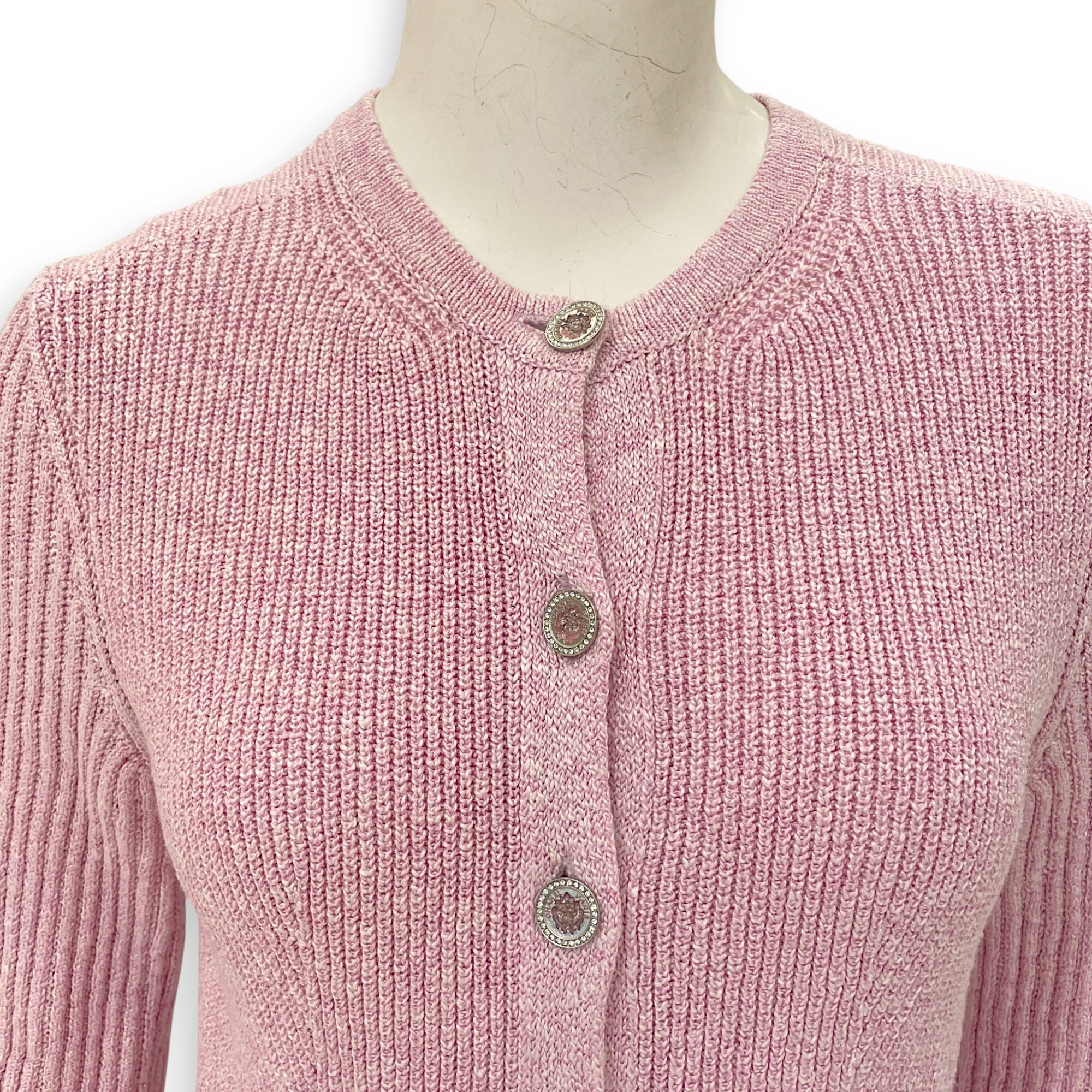 2023P CC Cardigan 36 Pink Ready-To-Wear in Cupro