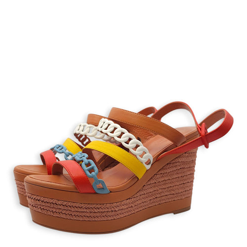 Amarres 38 Rose/Jaune/Blue Espadrille