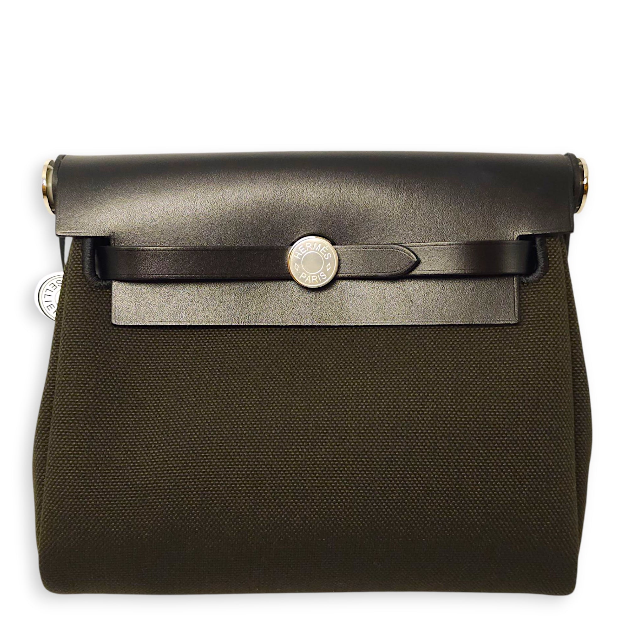 Herbag 20 Dark Bronze/Noir in Vache Hunter/Toile, Palladium hardware