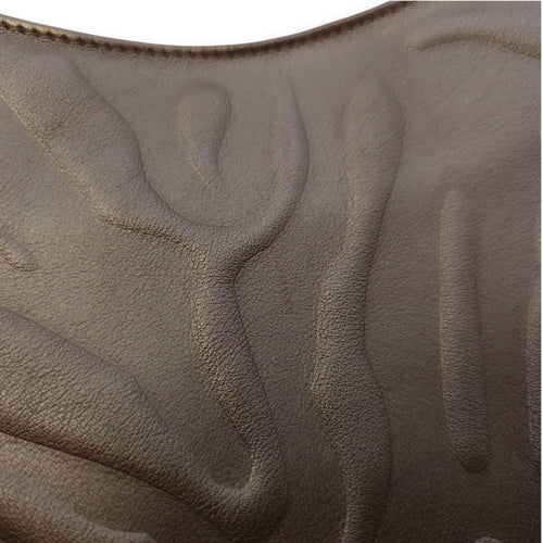 Panthere de Cartier Brown Shoulder Bag in Calfskin, Gold hardware